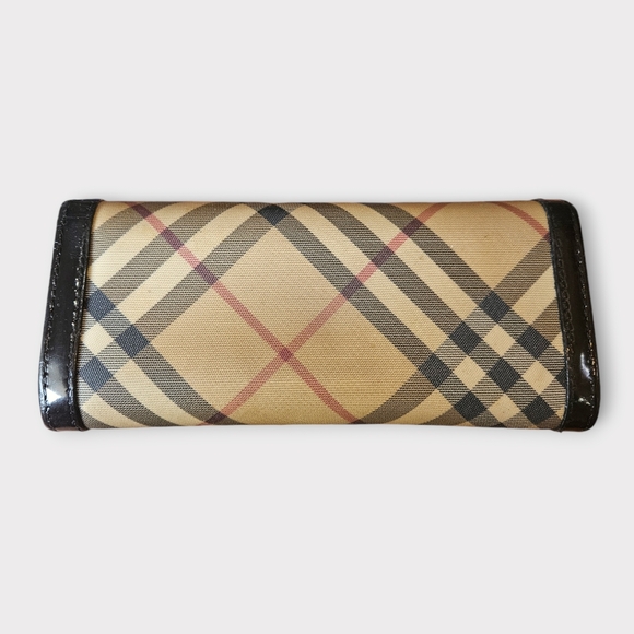 Burberry Nova Check Long Trifold Wallet - Picture 3 of 10